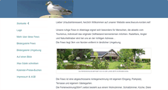 Desktop Screenshot of fewo-in-norden.net