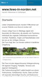 Mobile Screenshot of fewo-in-norden.net